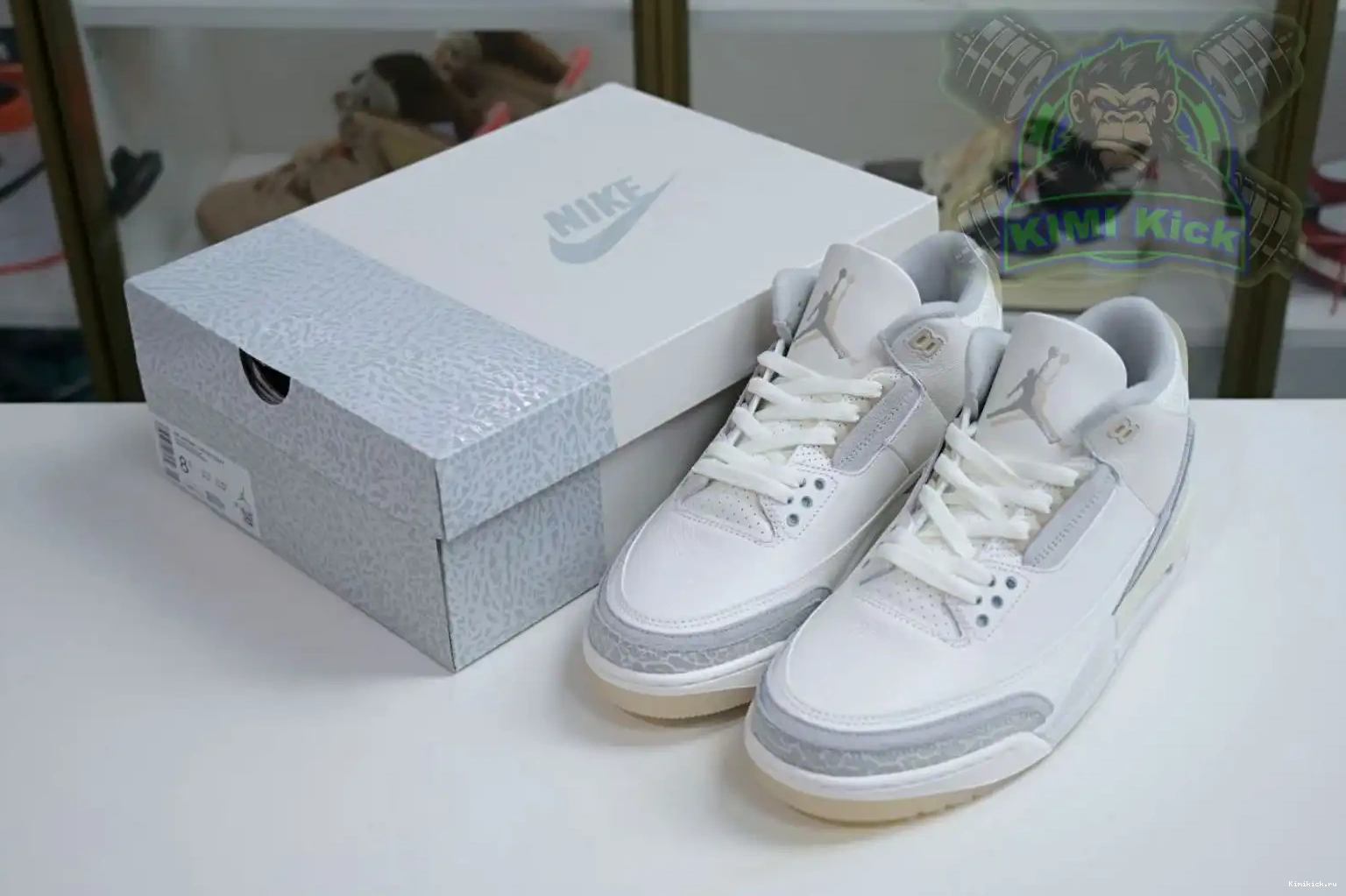 Air Jordan 3 Kimikick Craft“Ivory” 0605